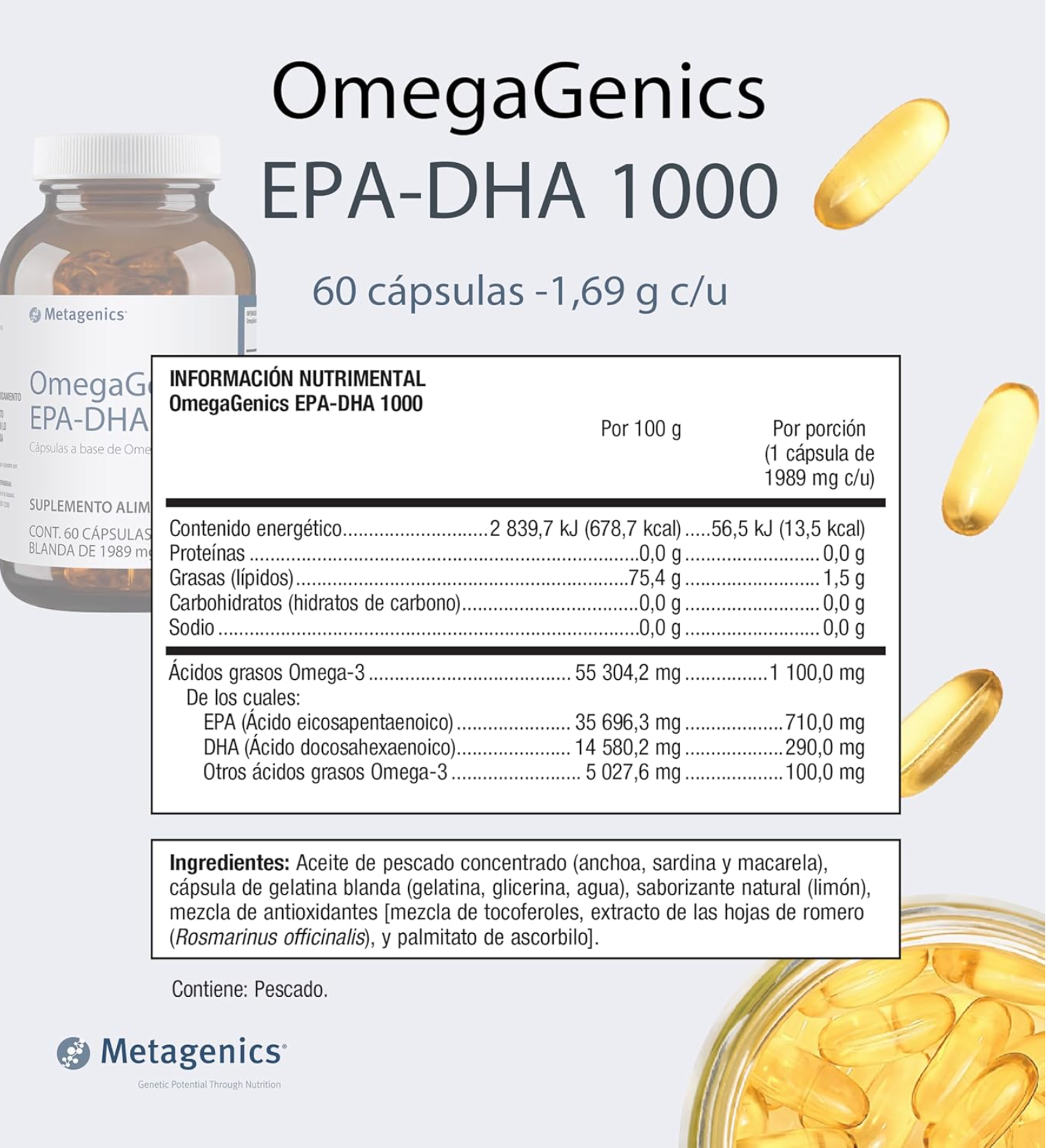 OmegaGenics EPA-DHA 1000