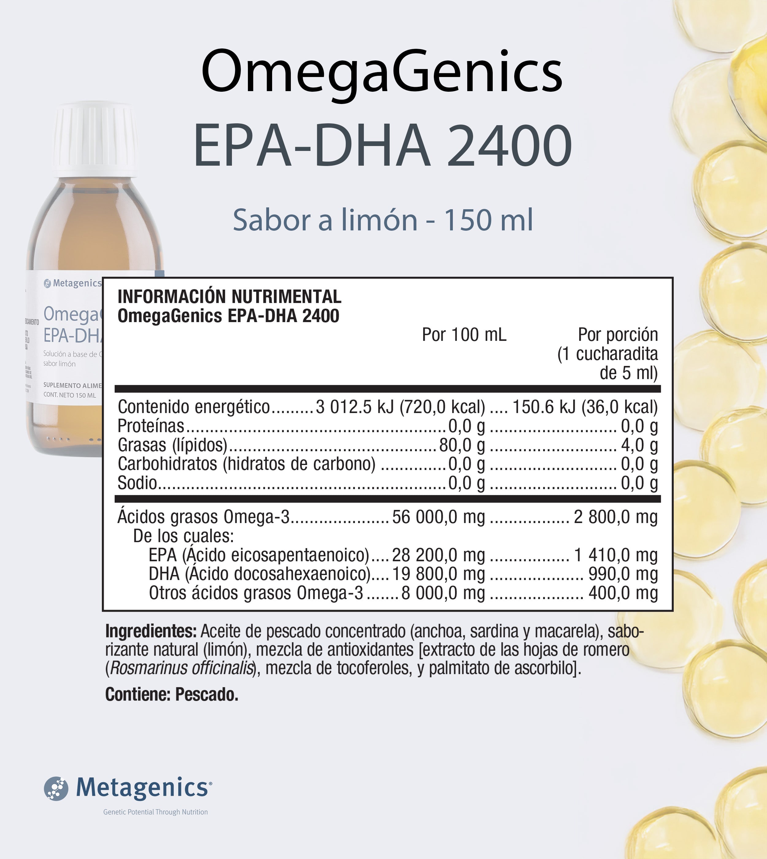 OmegaGenics EPA-DHA 2400