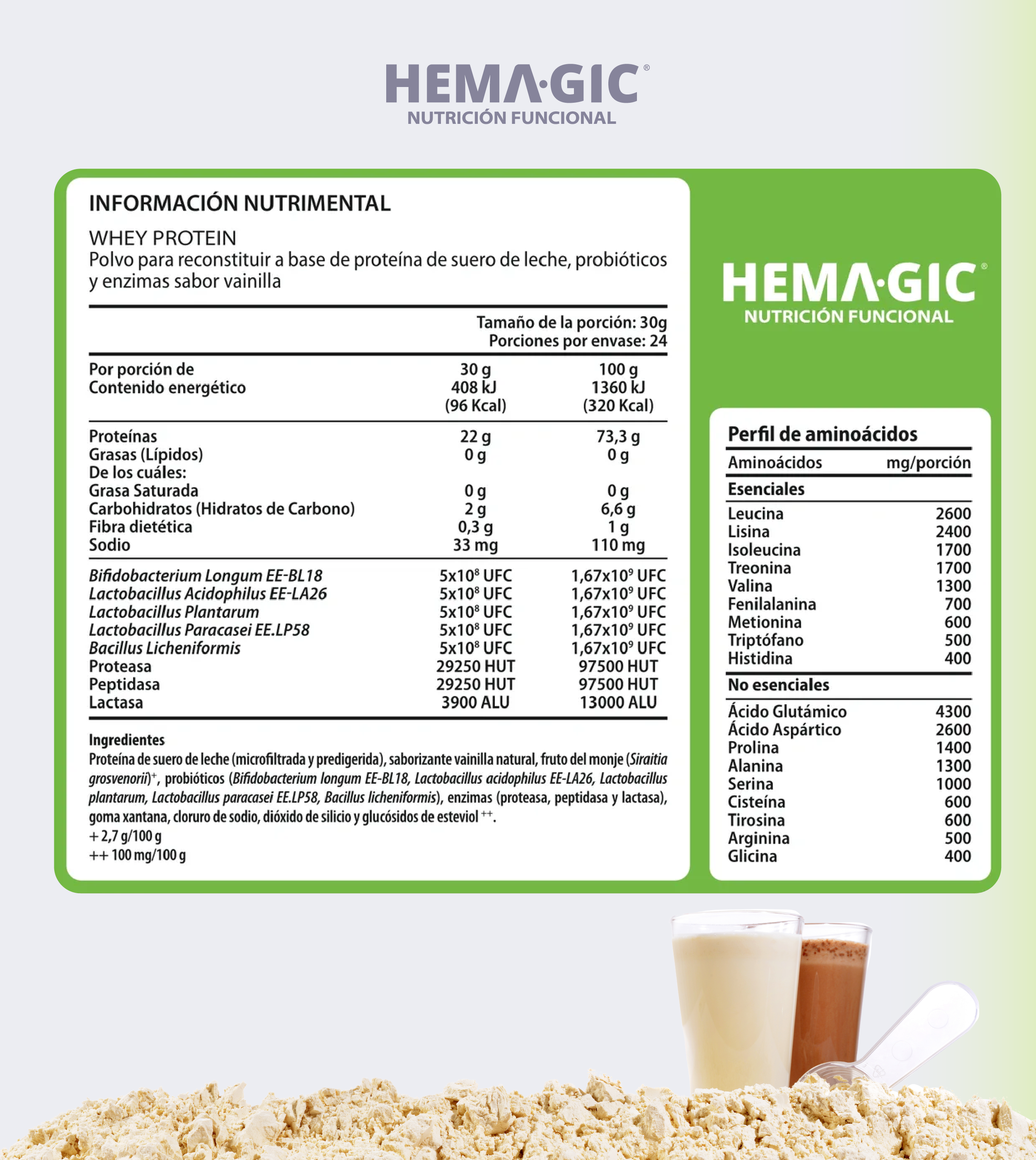 WHEY PROTEIN VAINILLA