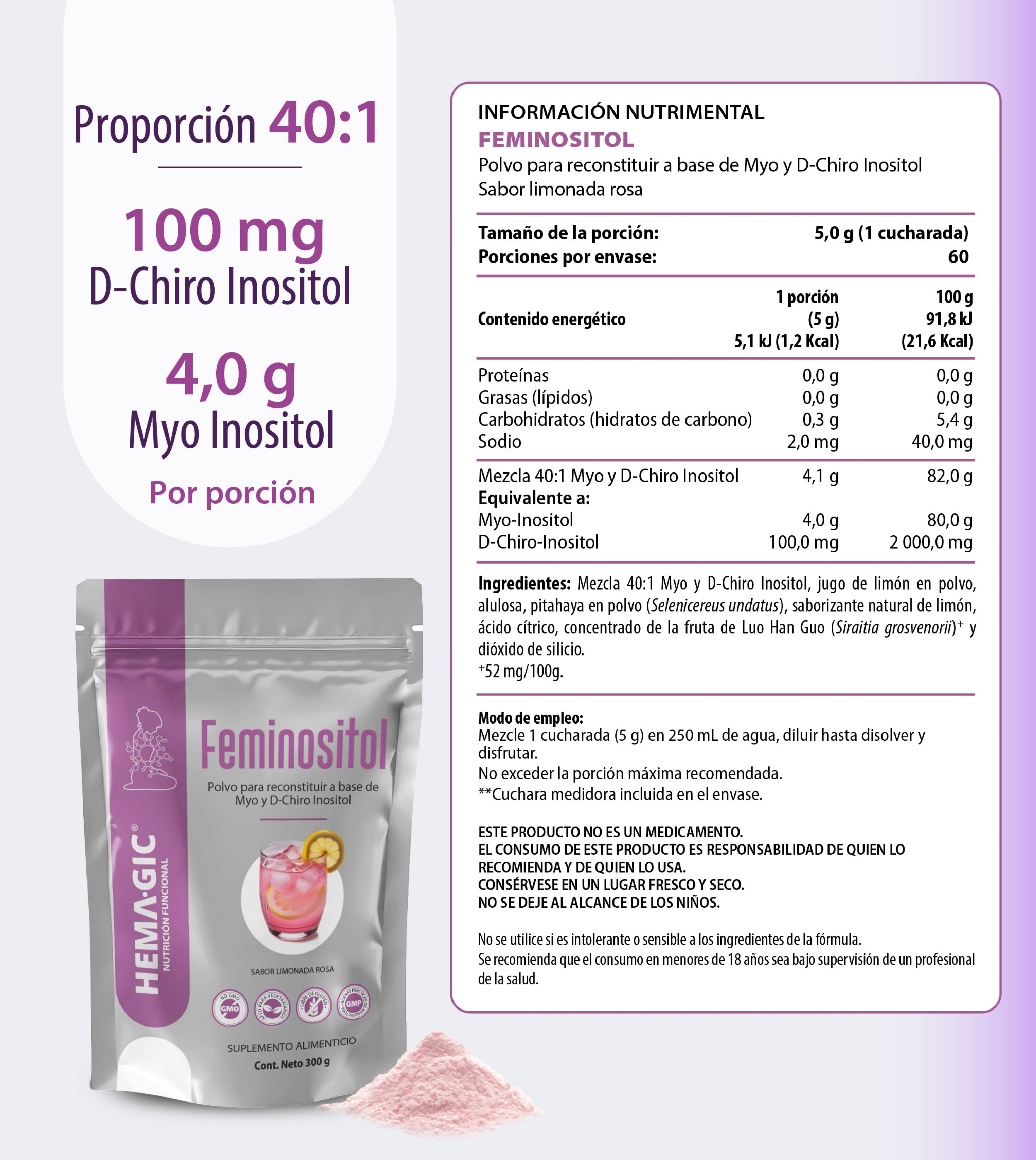 FEMINOSITOL 300g